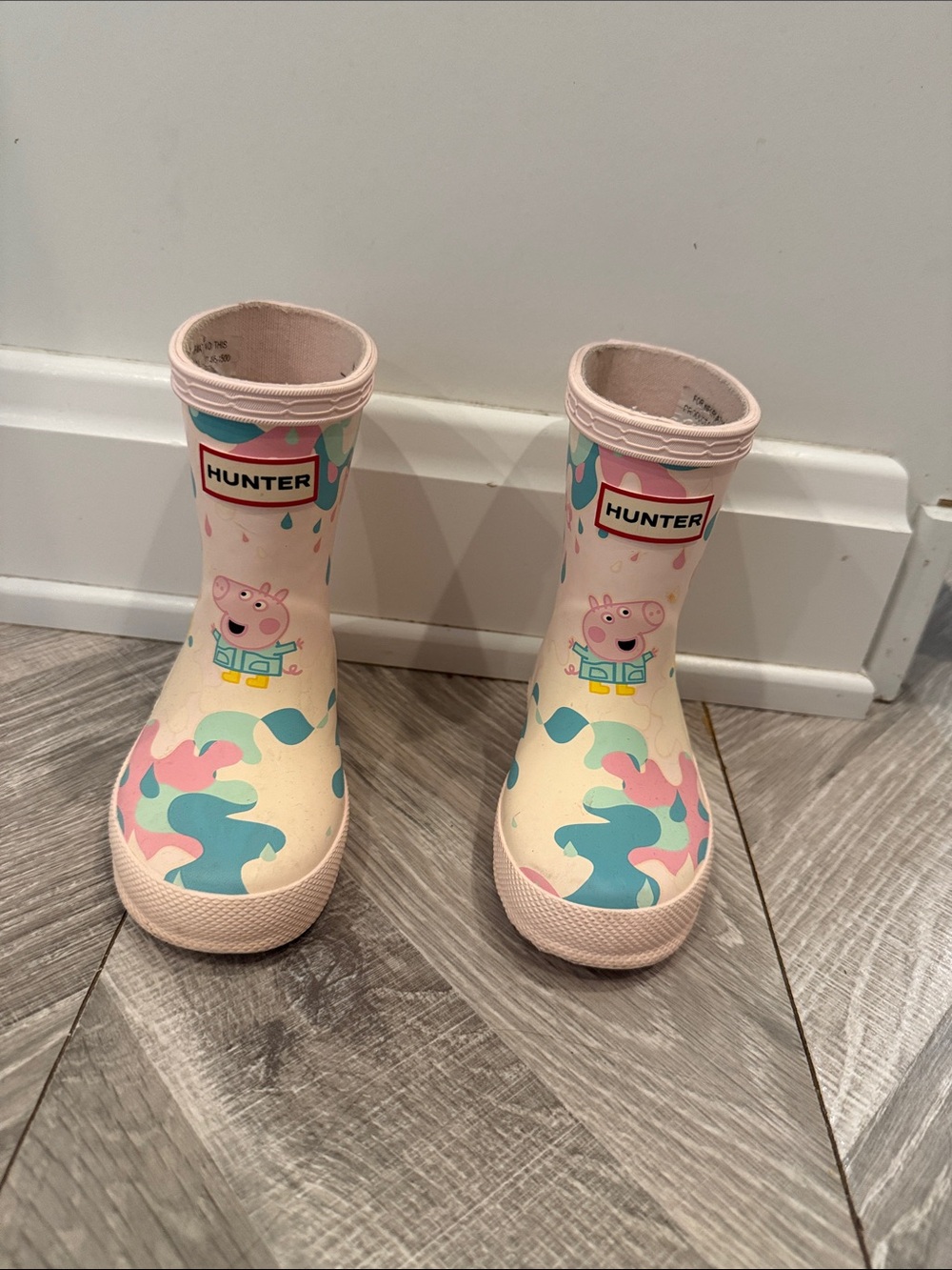 Peppa pig x Hunter Kids Rain Boots
